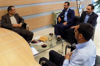 بازدید سرزده مدیرعامل بانک سینا از شعب منطقه اصفهان